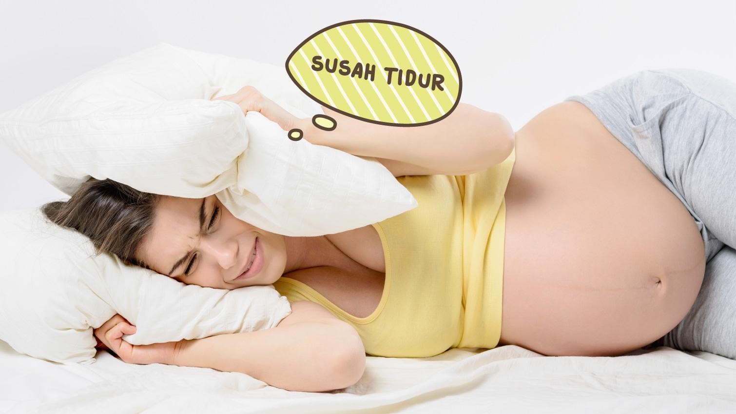 6 Tips Mengatasi Susah Tidur Saat Hamil