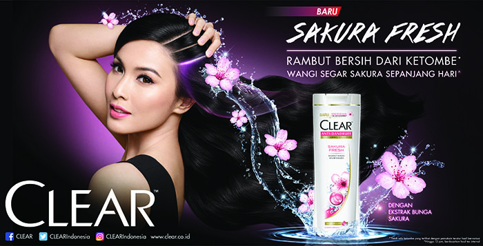 Clear hadirkan shampo anti ketombe terbaik untuk wanita