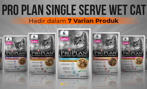 Makanan Yang Cocok Untuk Beragam Jenis Kucing : Pro Plan